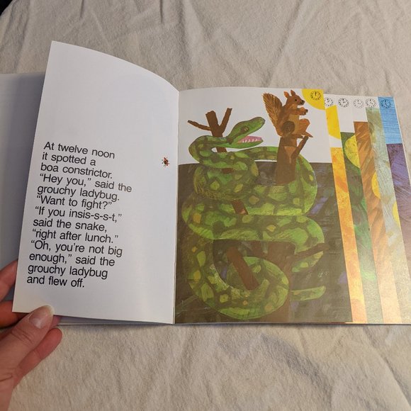 The Grouchy Ladybug, by Eric Carle - Picture 4 of 7